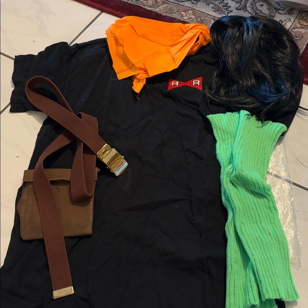 Android 17 DBZ cosplay costume